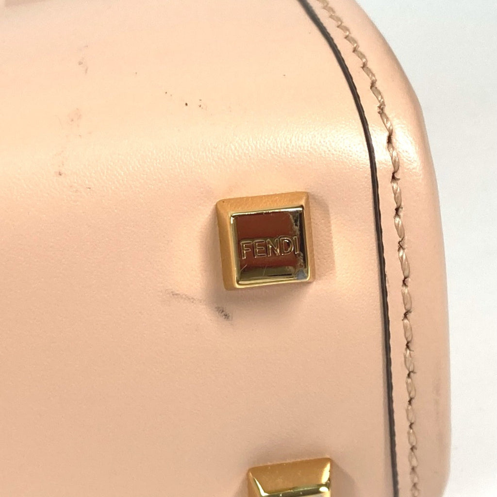 Fendi Beige Leather Handbag