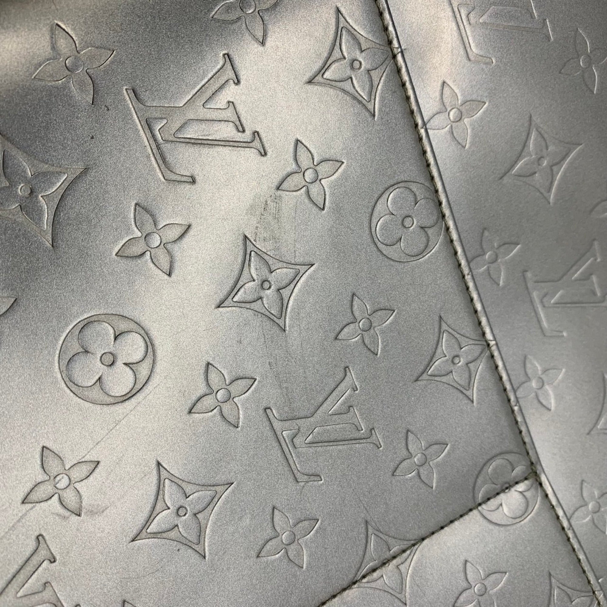 Louis Vuitton Gray Monogram Mat Shoulder Bag