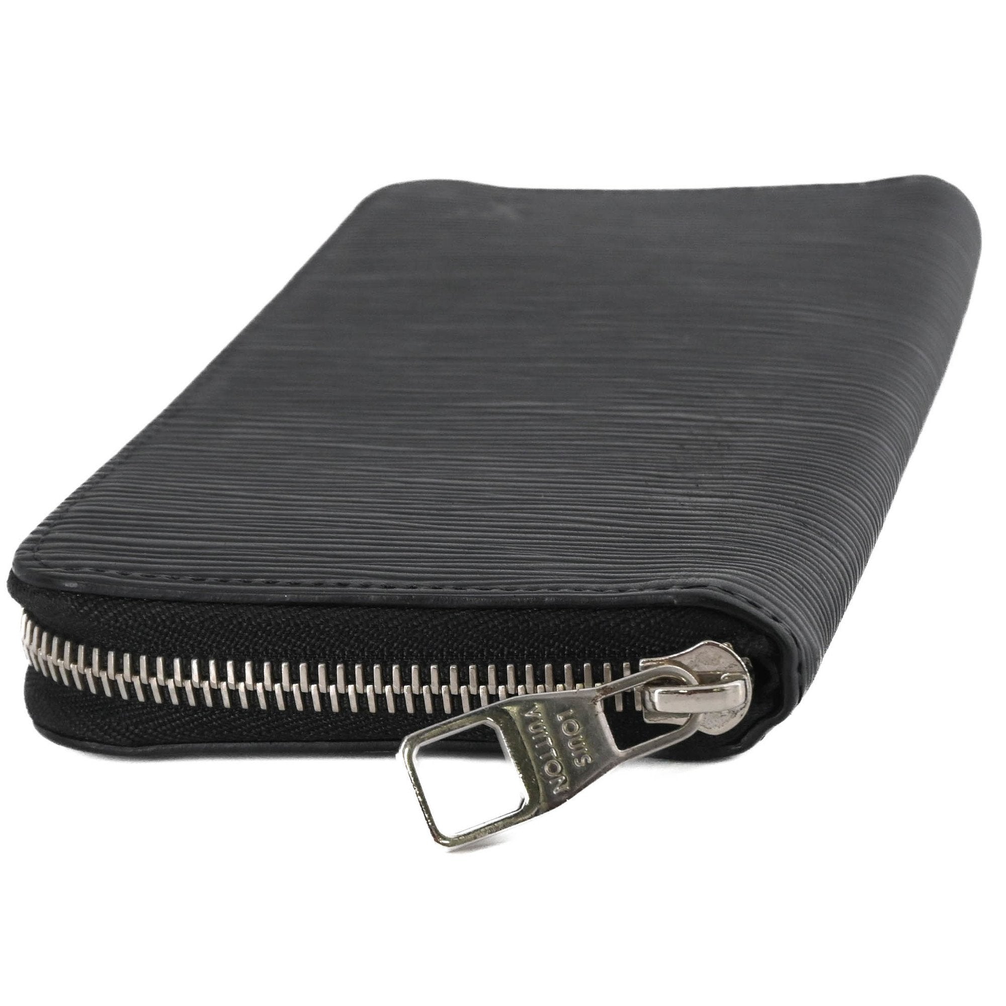 Louis Vuitton Epi Noir Epi Leather Long Wallet