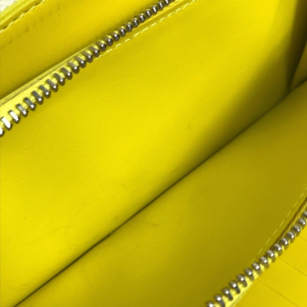 Louis Vuitton Yellow Leather Long Wallet