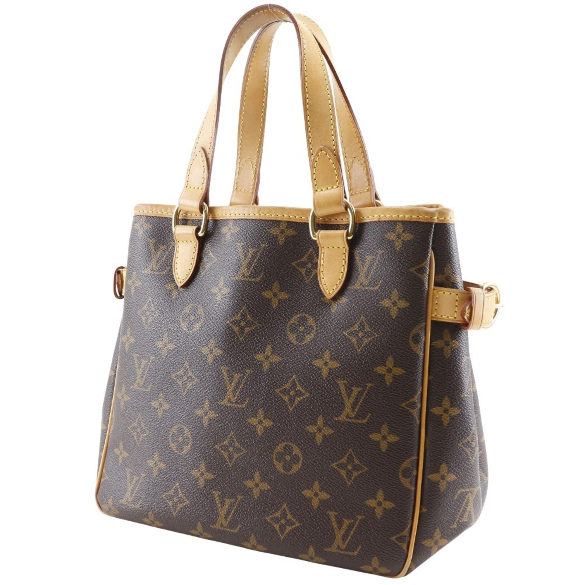 Louis Vuitton Brown Monogram Canvas Handbag