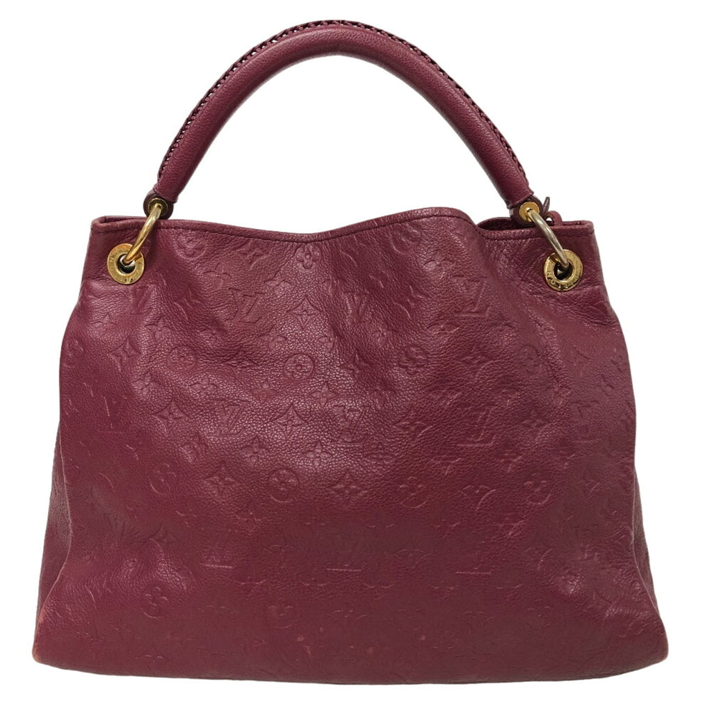 Louis Vuitton Monogram Empreinte Purple Leather Handbag