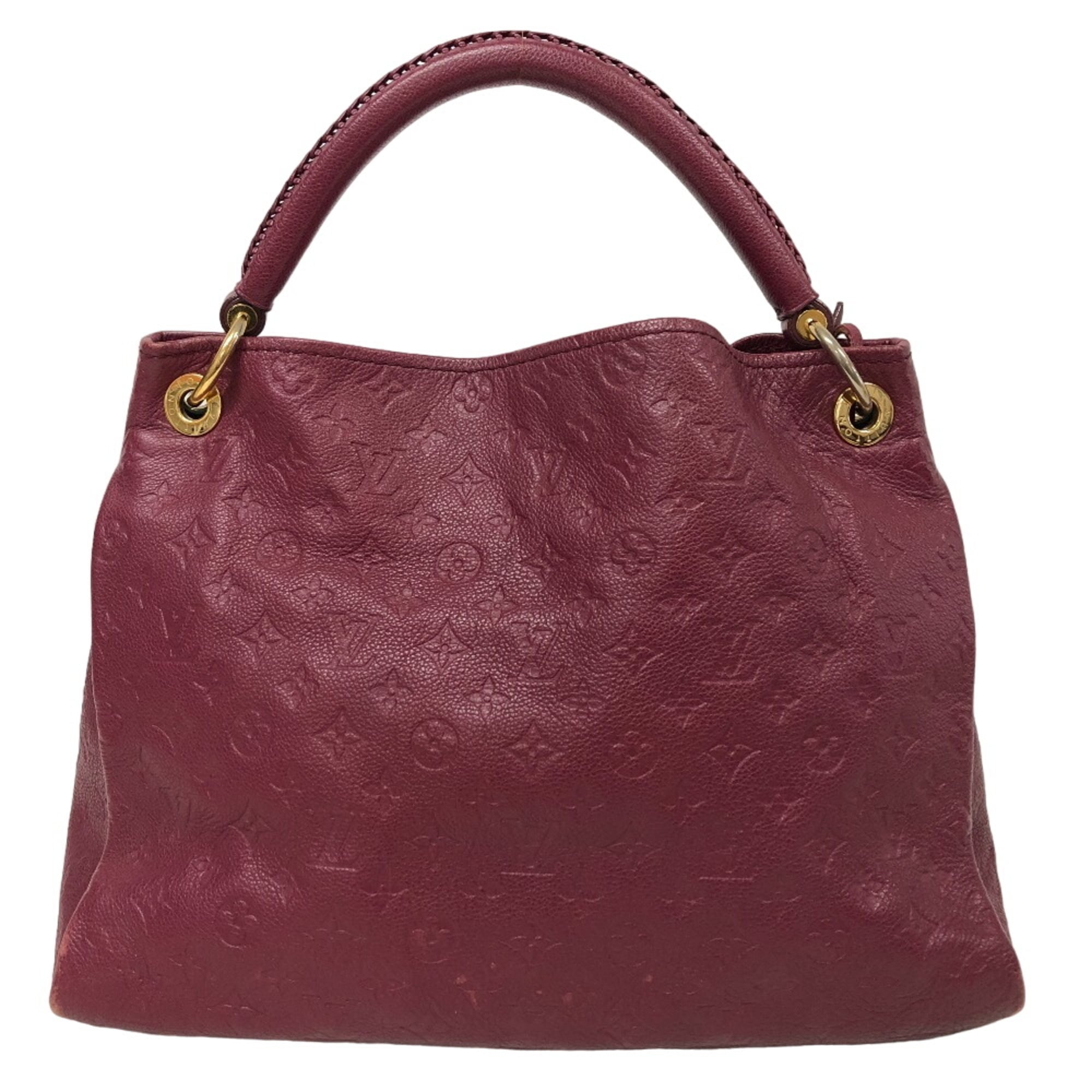 Louis Vuitton Monogram Empreinte Purple Leather Handbag