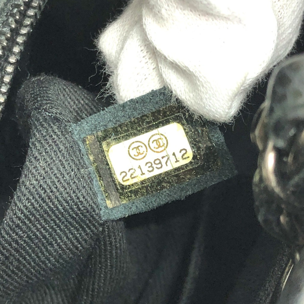Chanel Black Leather Shoulder Bag