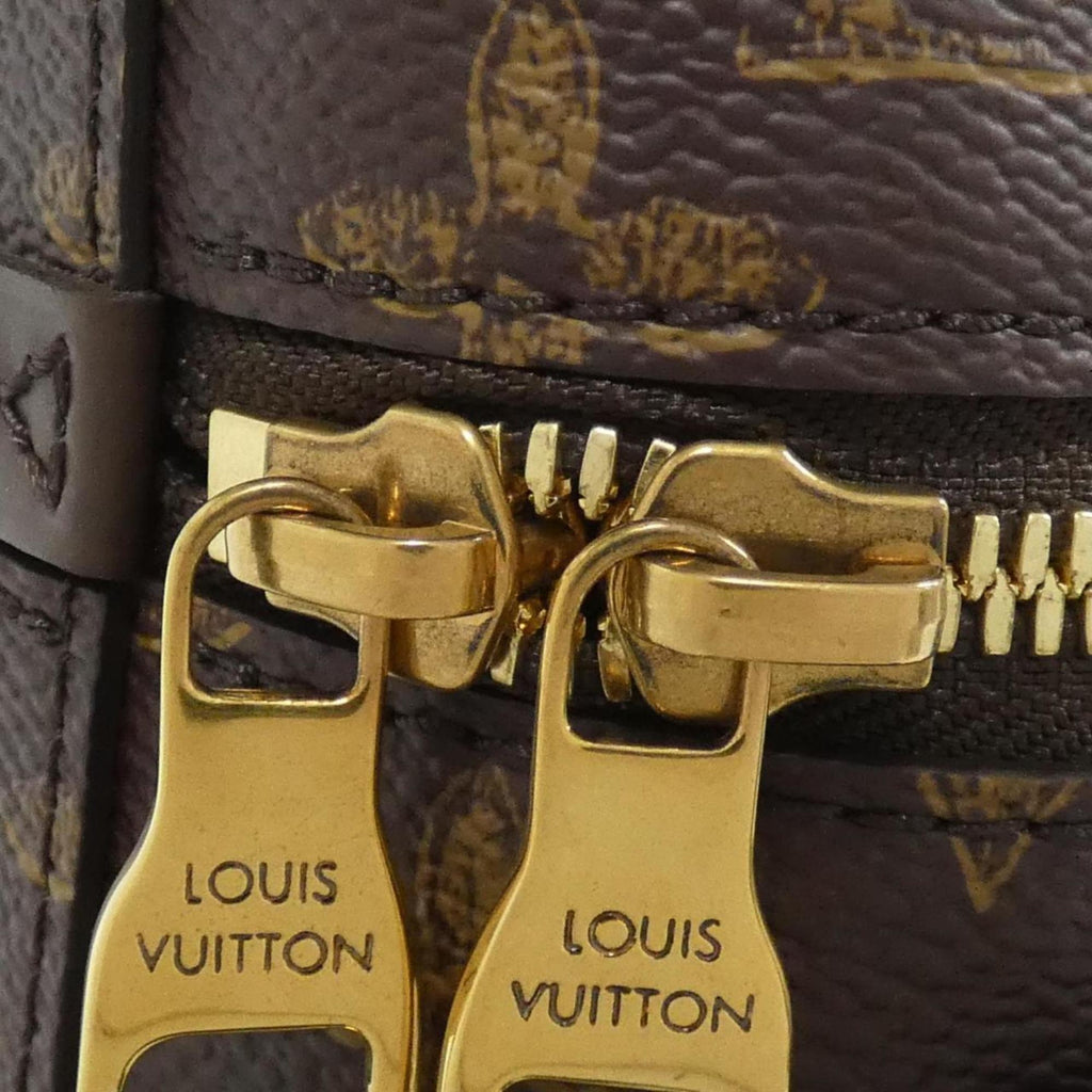 Louis Vuitton Brown Coated Canvas Handbag