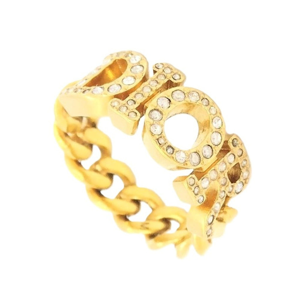 Christian Dior Metal Band Ring (Pre-Owned)
