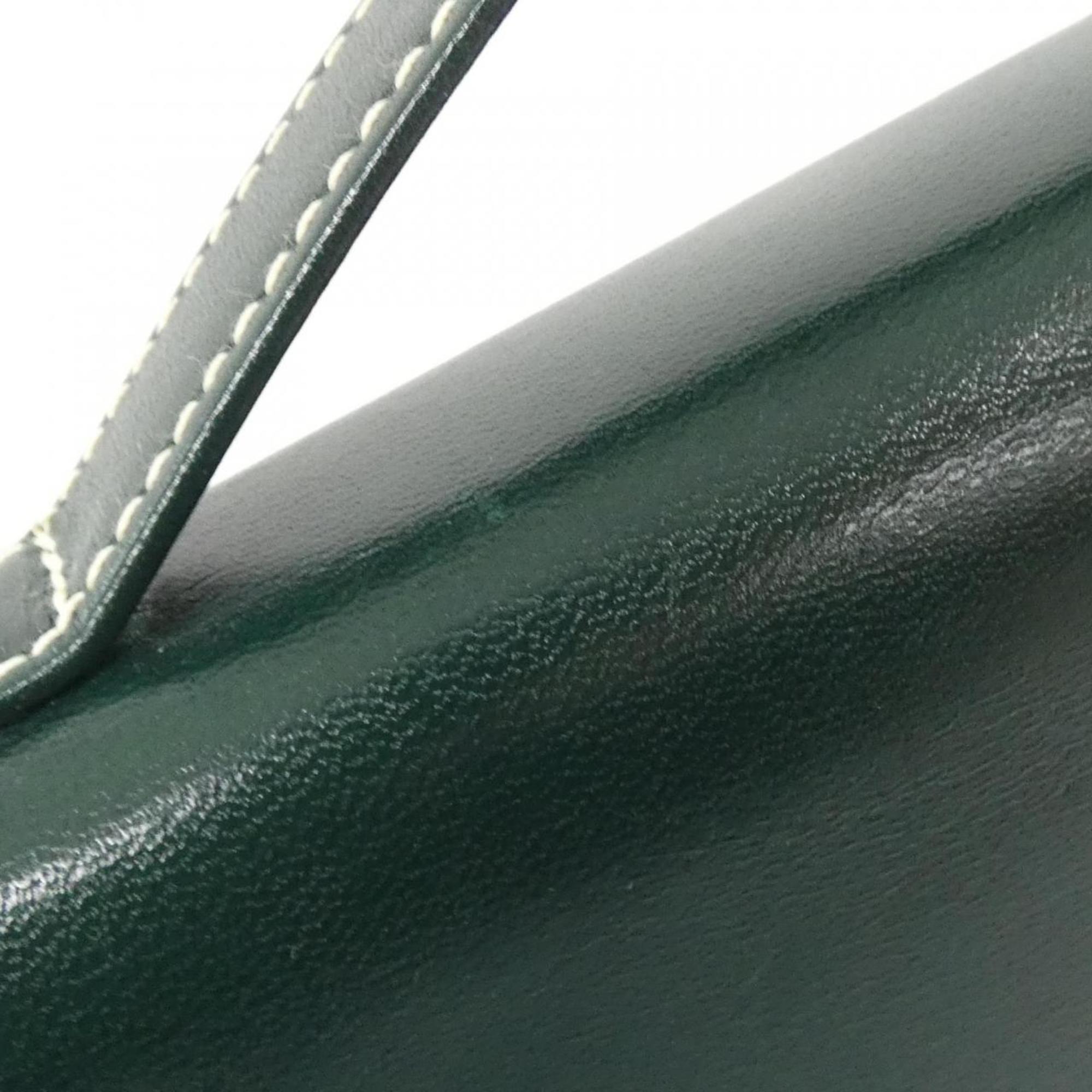 Christian Dior Green Leather Handbag (Pre-Owned)
