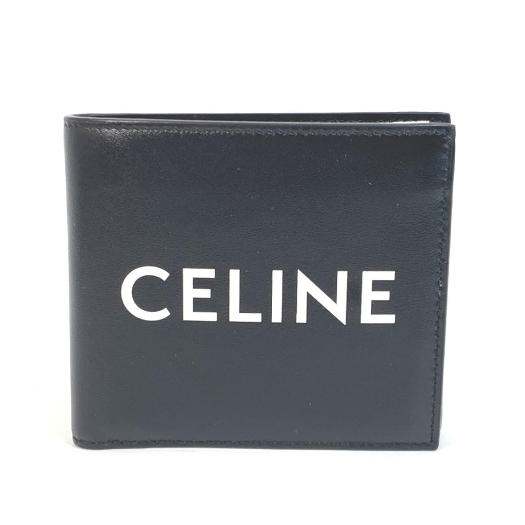 Celine Black Leather Wallet (Bi-Fold)