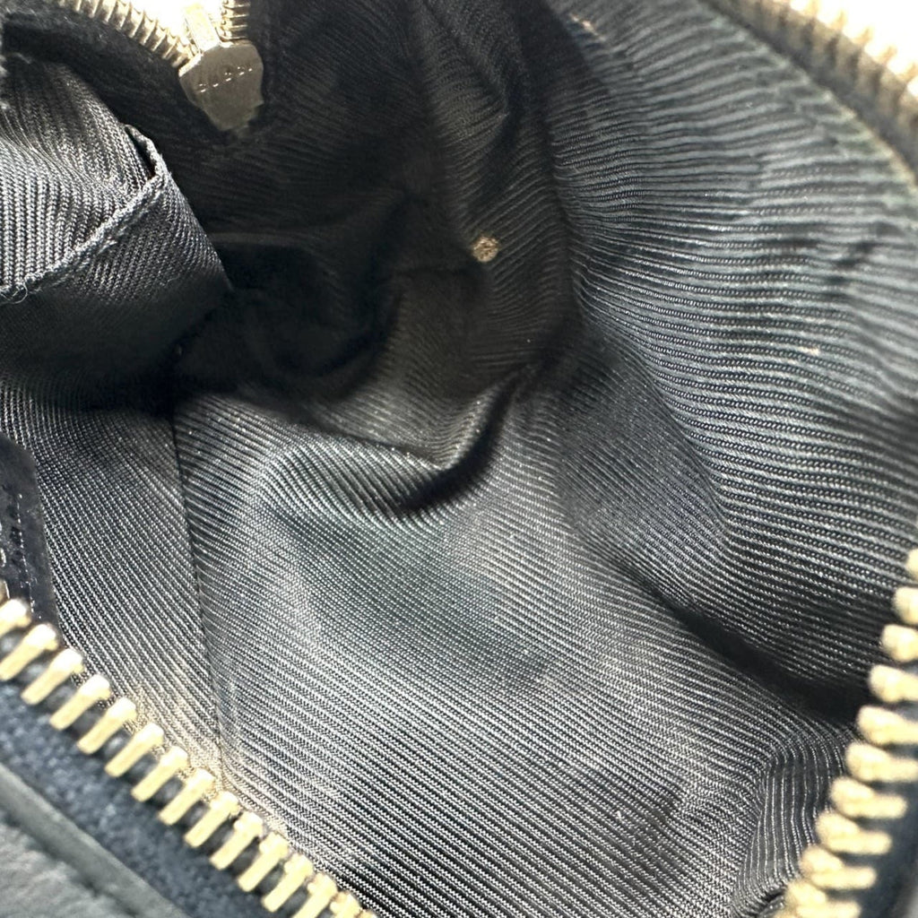 Gucci Navy Gg Canvas Pouch (Pre-Owned)