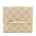 Gucci Beige Gg Canvas Wallet (Bi-Fold) (Pre-Owned)