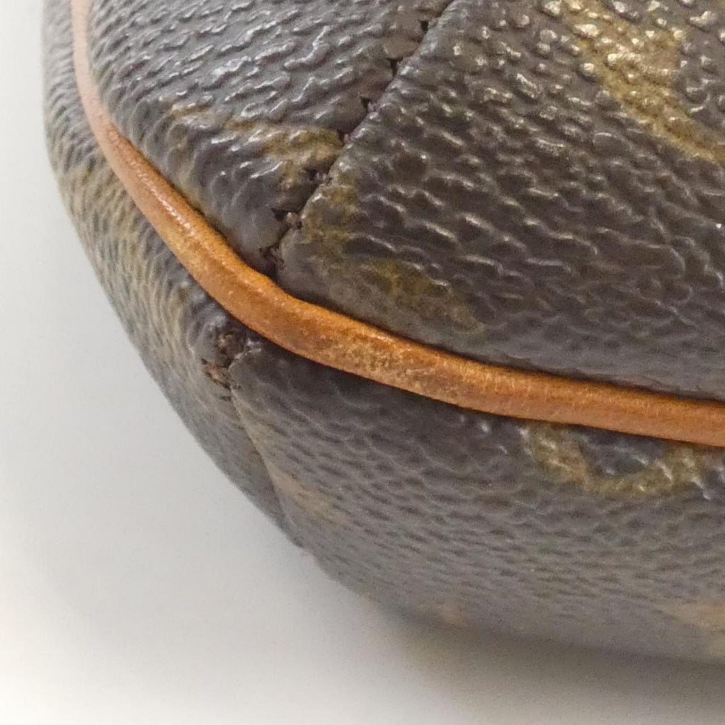 Louis Vuitton Brown Coated Canvas Shoulder Bag