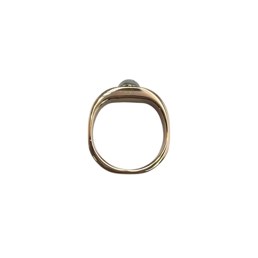 Louis Vuitton Pink Gold Metal Band Ring