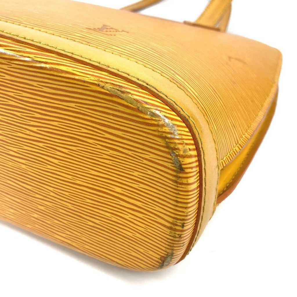 Louis Vuitton Epi Yellow Epi Leather Shoulder Bag Tote Bag