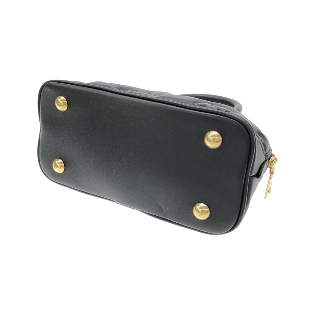 Louis Vuitton Black Leather Handbag