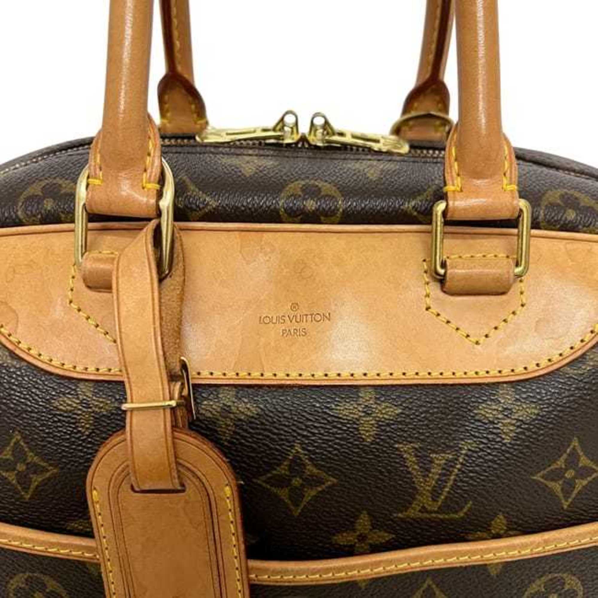 Louis Vuitton Monogram Brown Monogram Leather Boston Bag Handbag