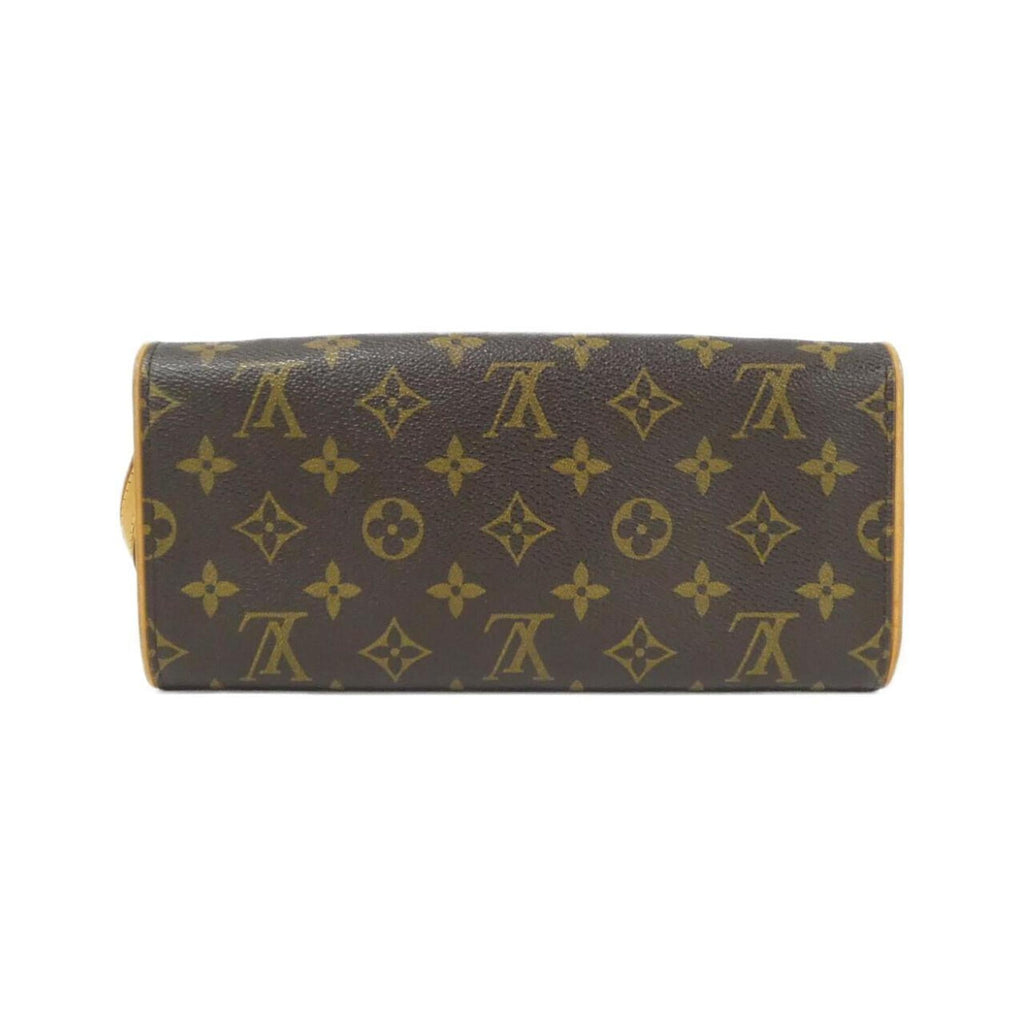 Louis Vuitton Marron Coated Canvas Pochette Shoulder Bag