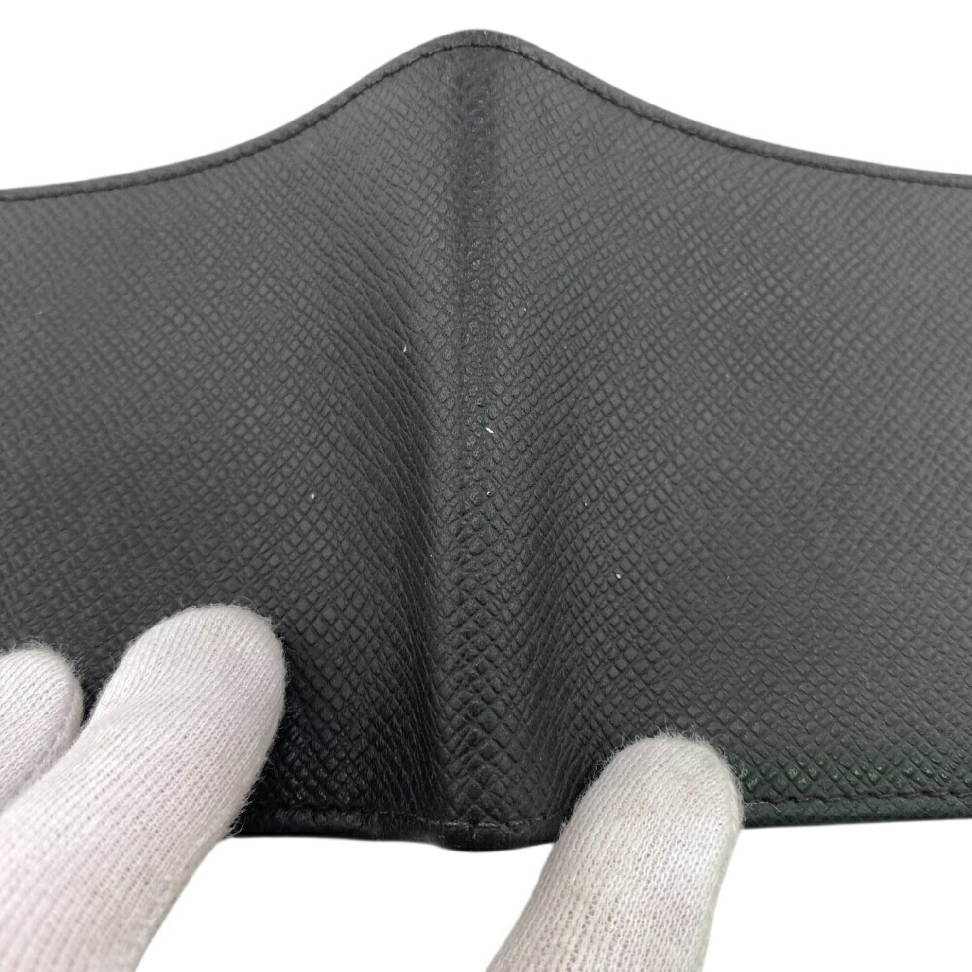 Louis Vuitton Black Leather Wallet