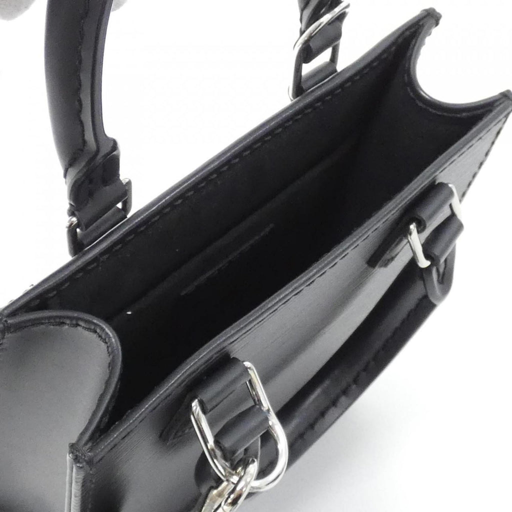 Louis Vuitton Black Leather Handbag
