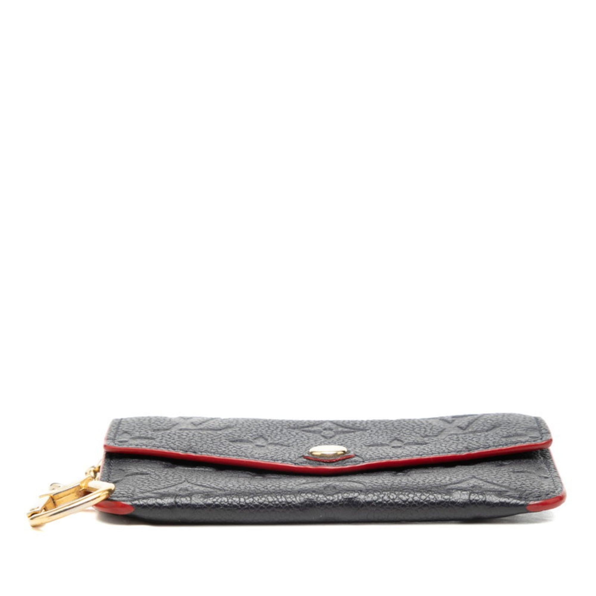Louis Vuitton Marine Rouge Monogram Navy Red Color Leather Pouch