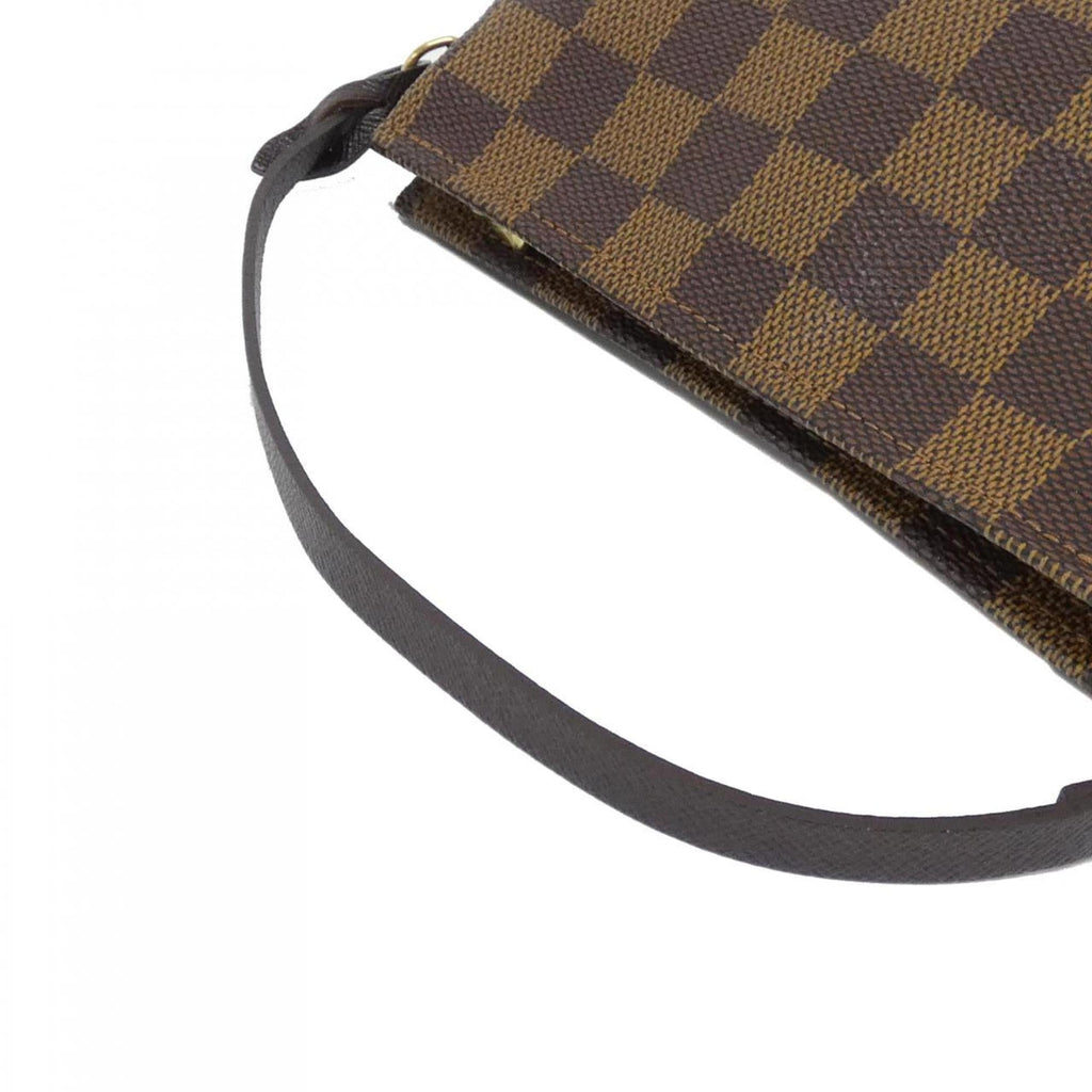 Louis Vuitton Brown Coated Canvas Pouch Shoulder Bag