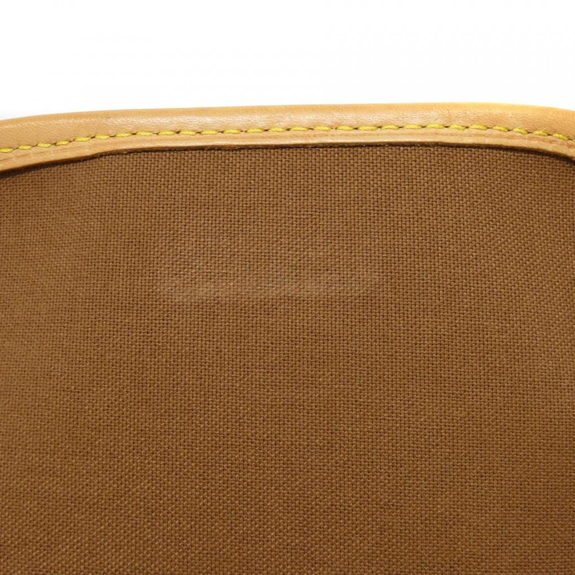 Louis Vuitton Brown Coated Canvas Shoulder Bag