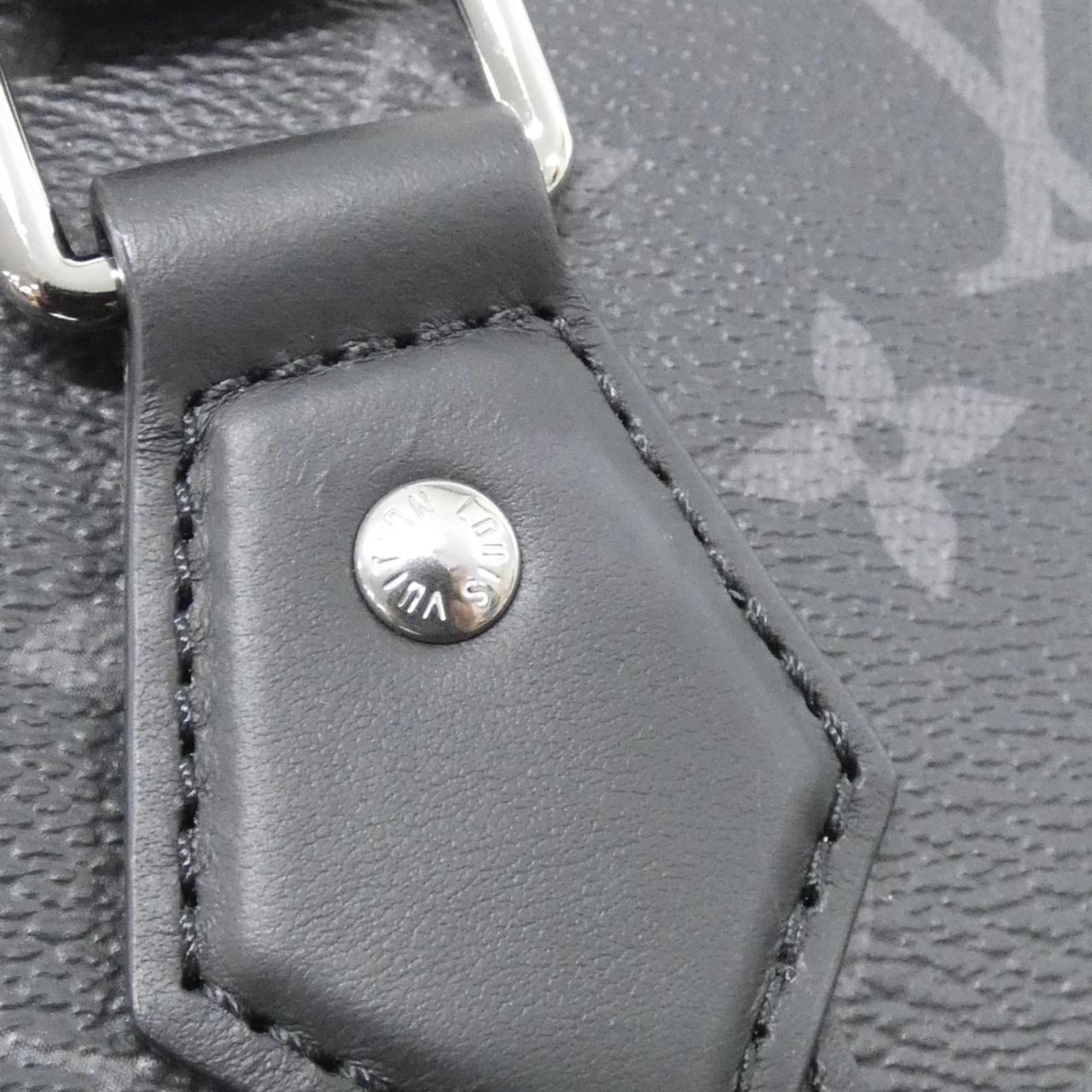 Louis Vuitton Black Coated Canvas Handbag