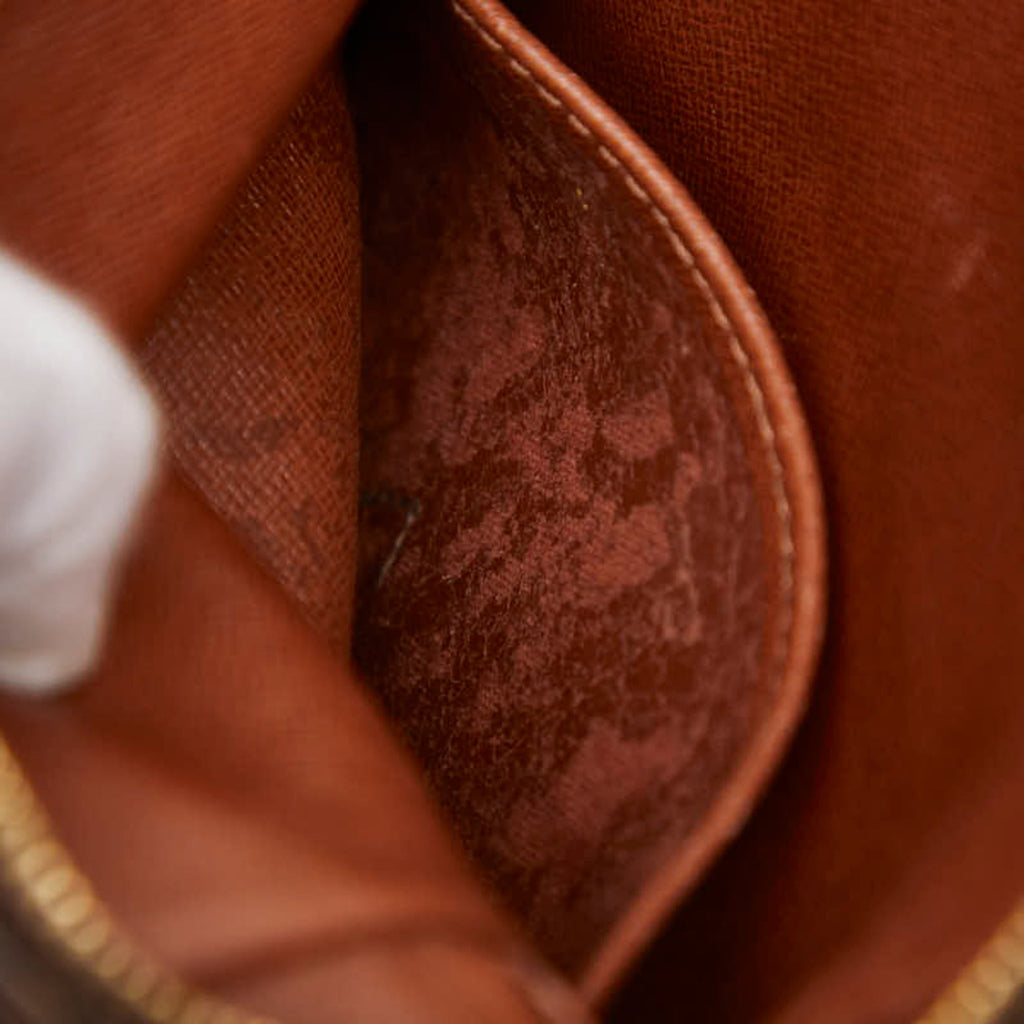 Louis Vuitton Brown Pvc Leather Shoulder Bag
