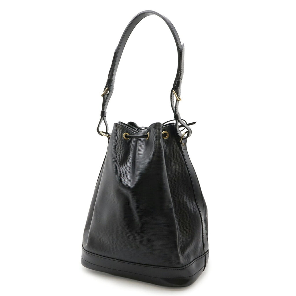Louis Vuitton Black Noir Epi Leather Shoulder Bag