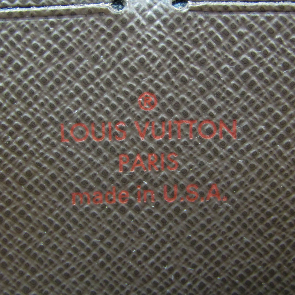 Louis Vuitton Damier Ebene Damier Canvas Long Wallet