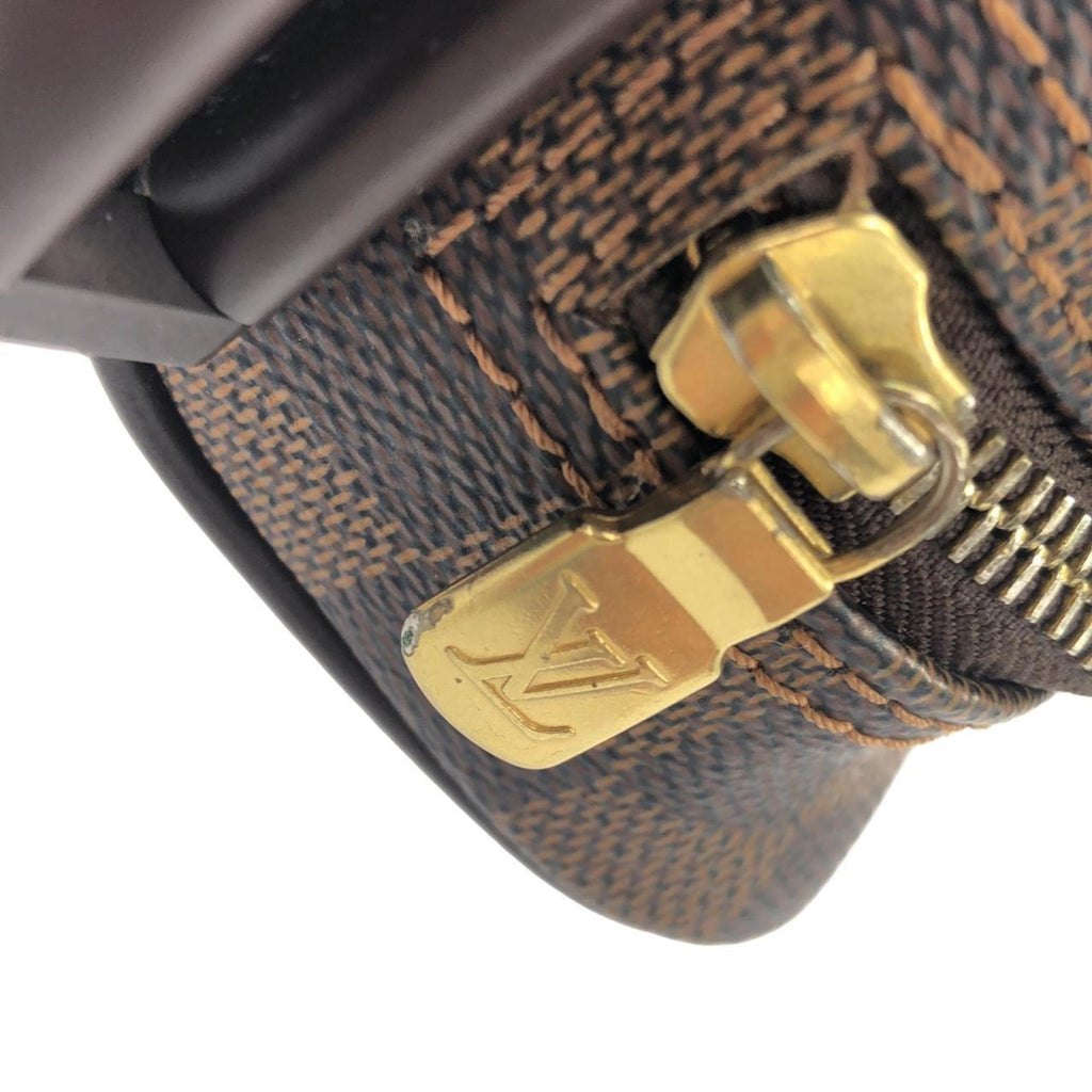 Louis Vuitton Brown Coated Canvas Shoulder Bag
