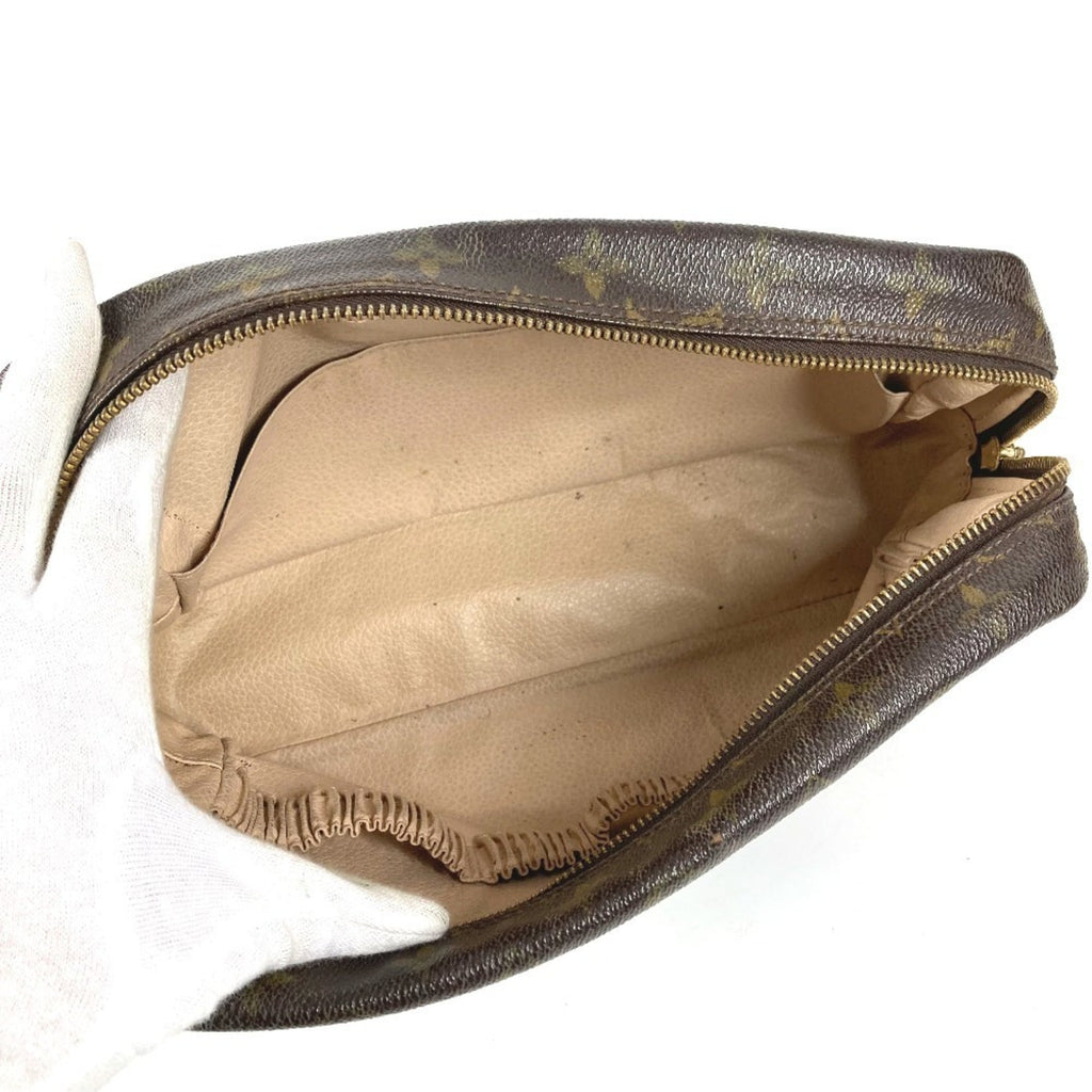 Louis Vuitton Brown Monogram Clutch Bag Pouch
