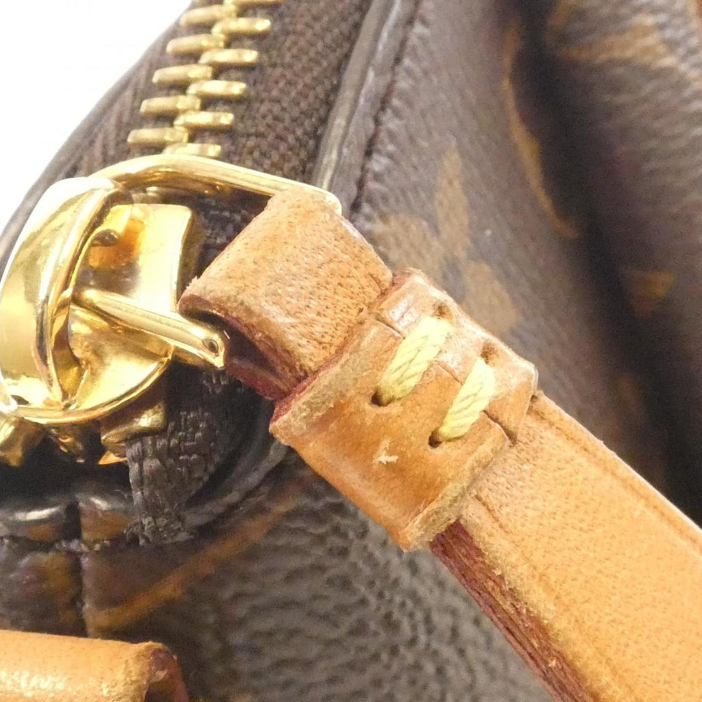 Louis Vuitton Marron Coated Canvas Handbag