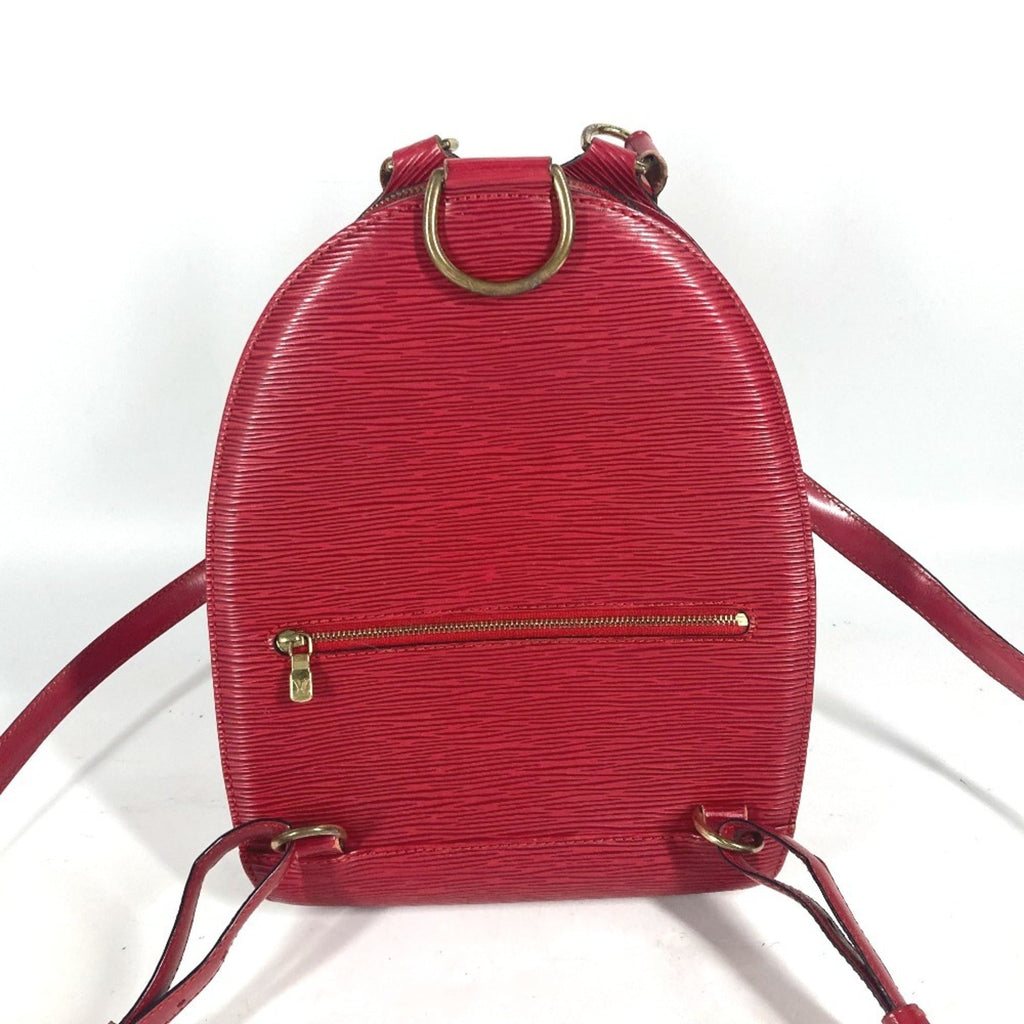 Louis Vuitton Red Color Epi Leather Backpack