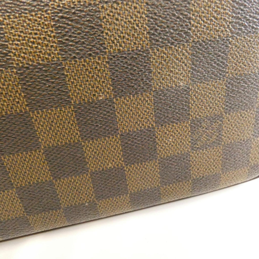 Louis Vuitton Brown Coated Canvas Shoulder Bag