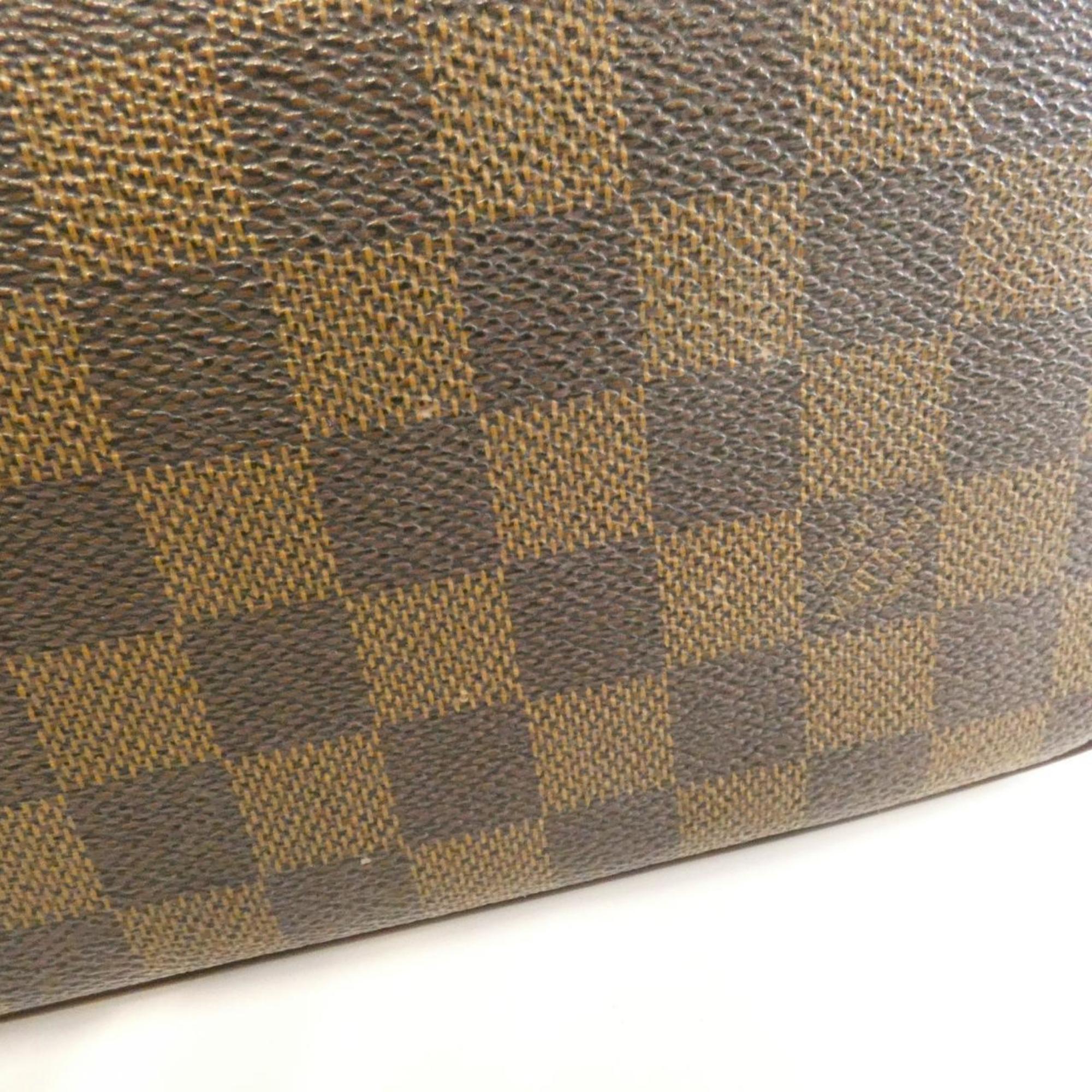 Louis Vuitton Brown Coated Canvas Shoulder Bag