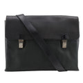 Louis Vuitton Black Noir Taiga Leather Shoulder Bag
