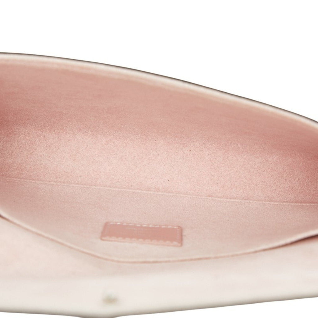 Louis Vuitton Pink Rose Ballerine Leather Pochette Shoulder Bag