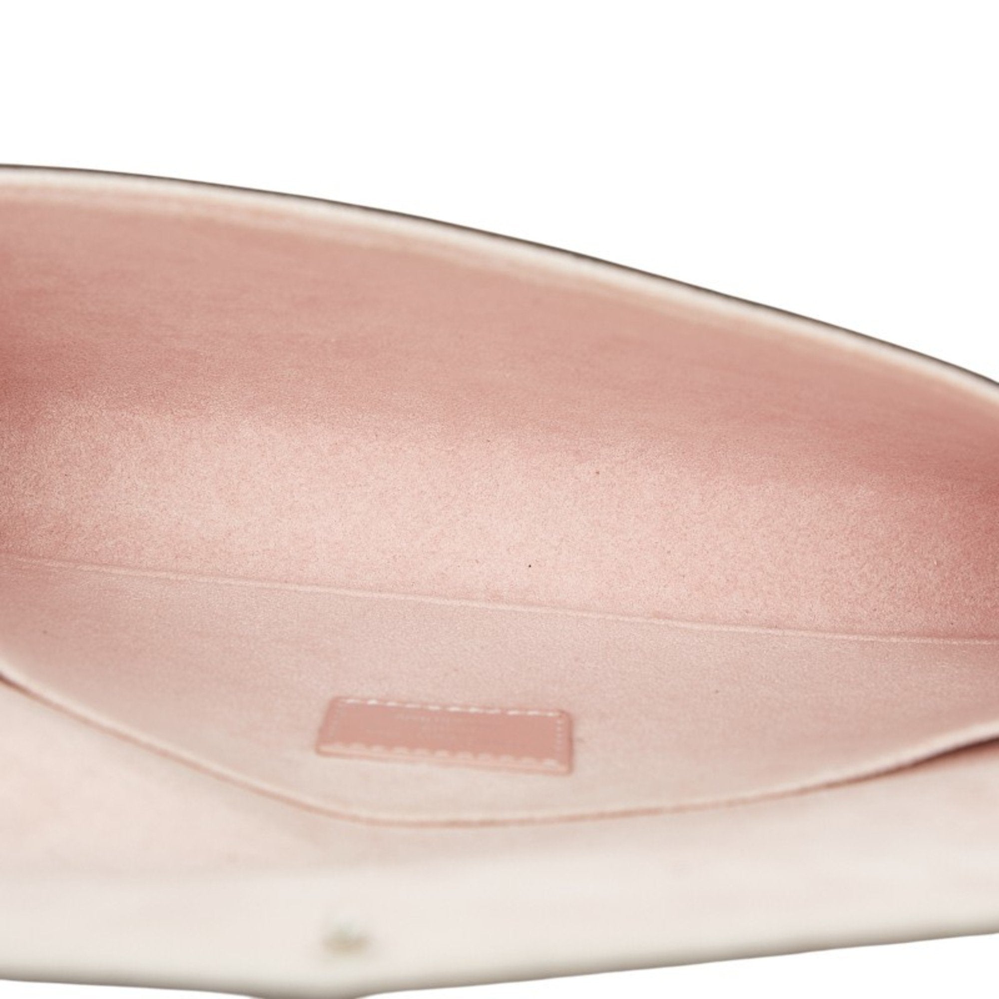 Louis Vuitton Pink Rose Ballerine Leather Pochette Shoulder Bag