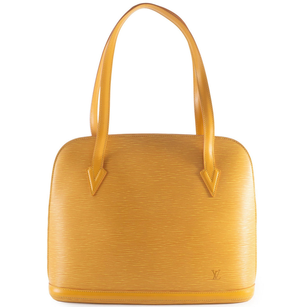 Louis Vuitton Yellow Epi Leather Shoulder Bag