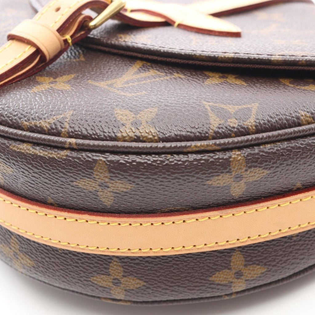 Louis Vuitton Brown Coated Canvas Pvc Monogram Leather Shoulder Bag