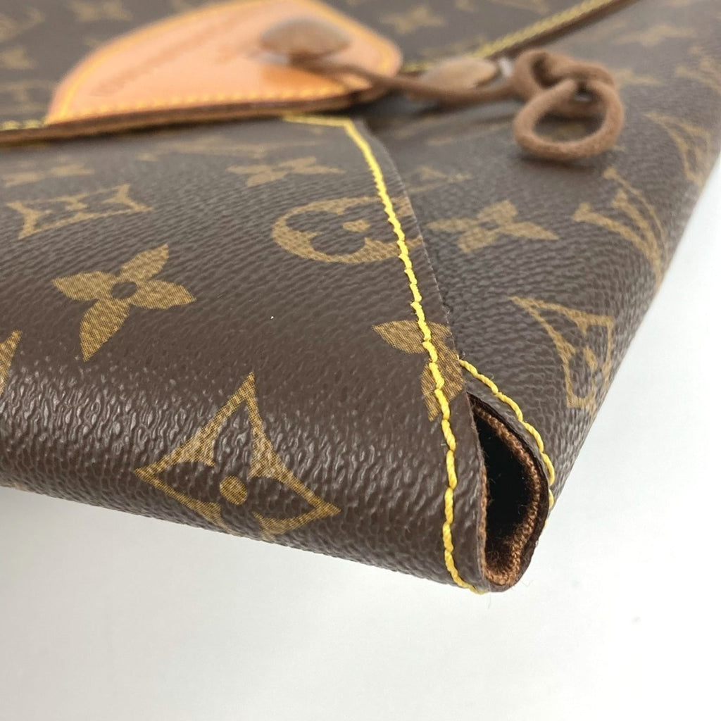 Louis Vuitton Monogram Brown Monogram Clutch Bag
