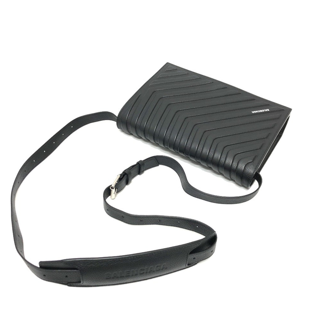 Balenciaga Black Leather Shoulder