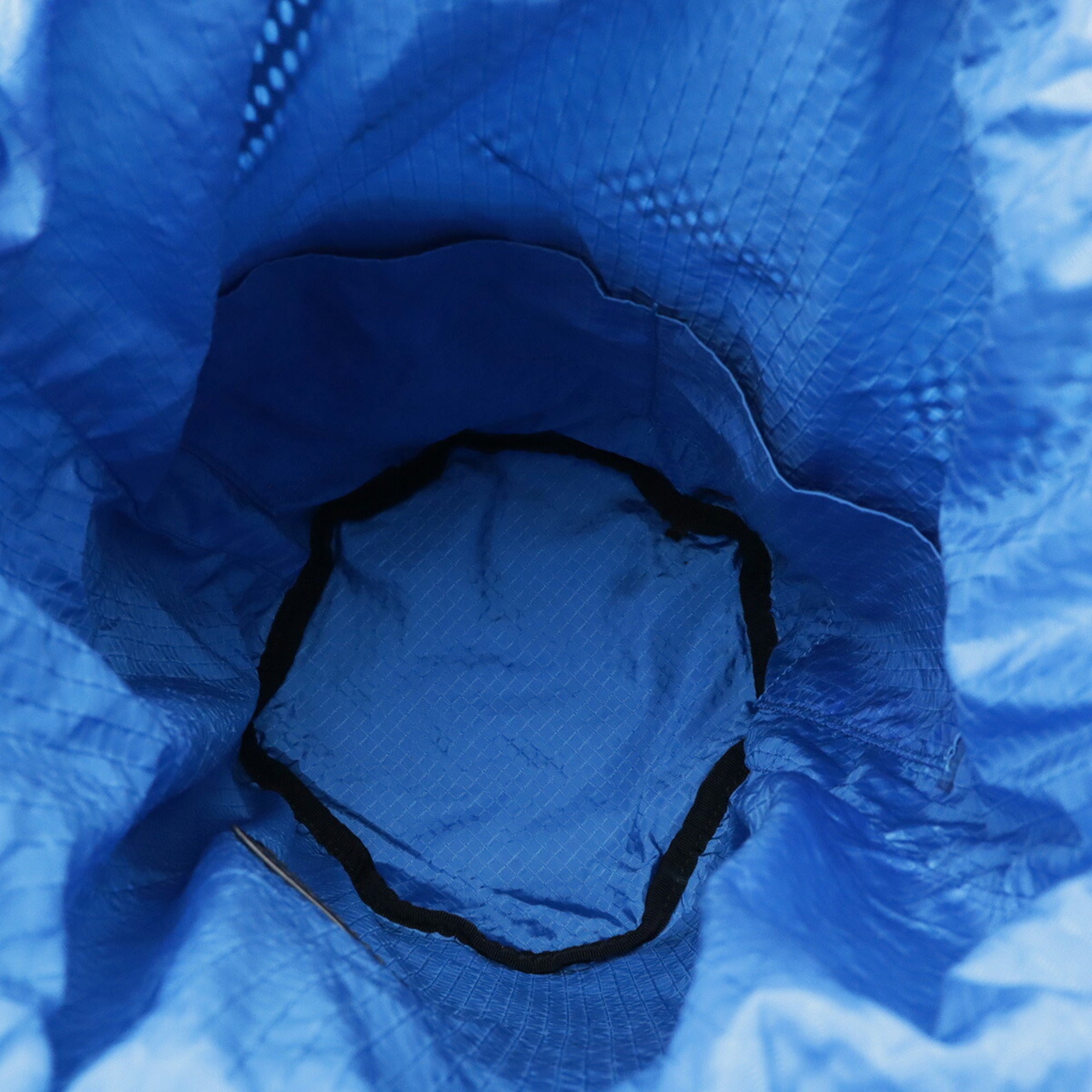 Bottega Veneta Black Blue Nylon Shoulder Bag