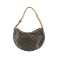 Louis Vuitton Brown Coated Canvas Shoulder Bag
