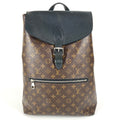 Louis Vuitton Black Brown Galle Monogram Backpack