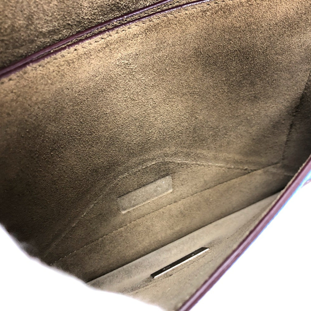 Celine Brown Leather Shoulder Bag