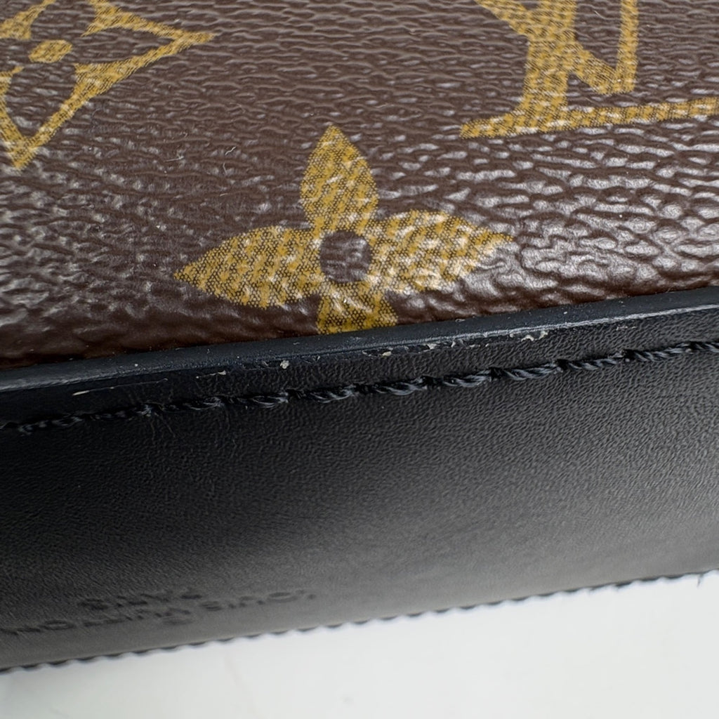 Louis Vuitton Black Brown Noir Monogram Shoulder Bag