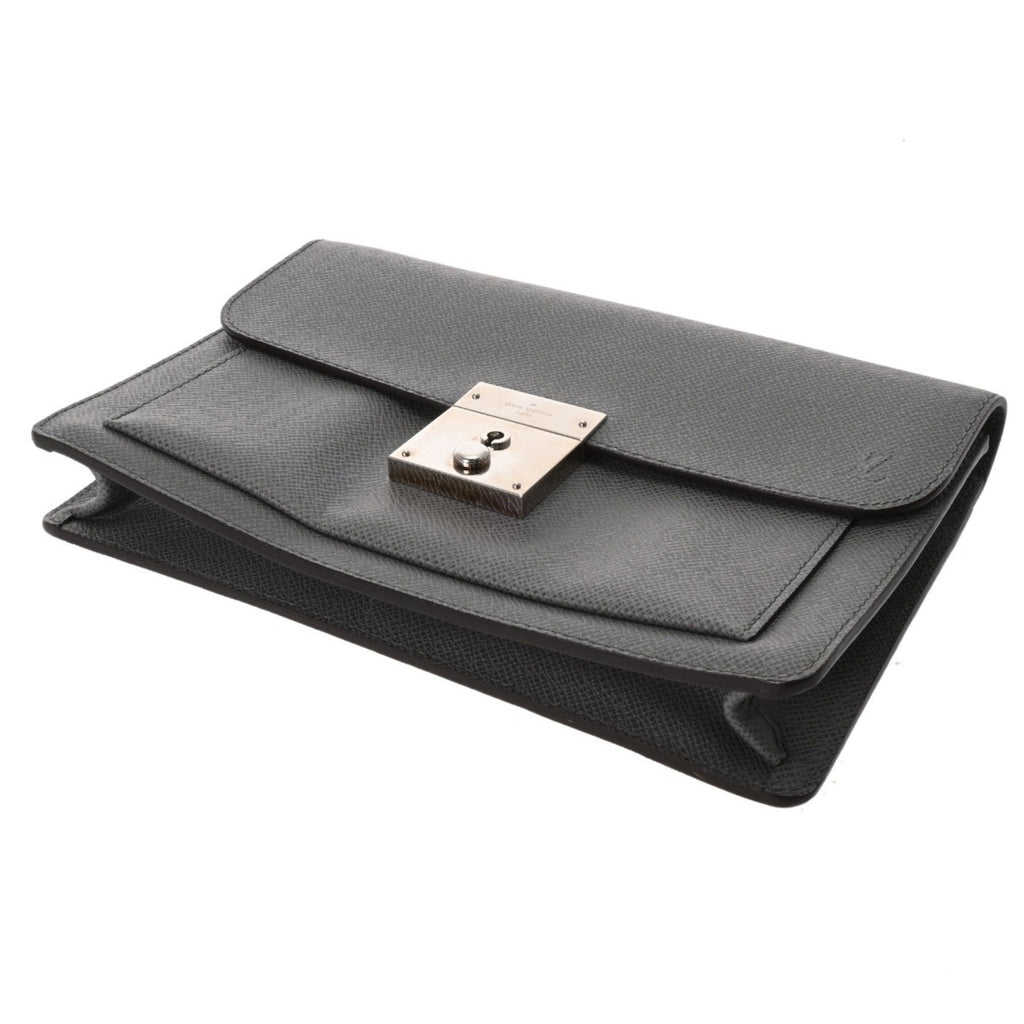 Louis Vuitton Glacier Cuir Ombre Leather Clutch Bag