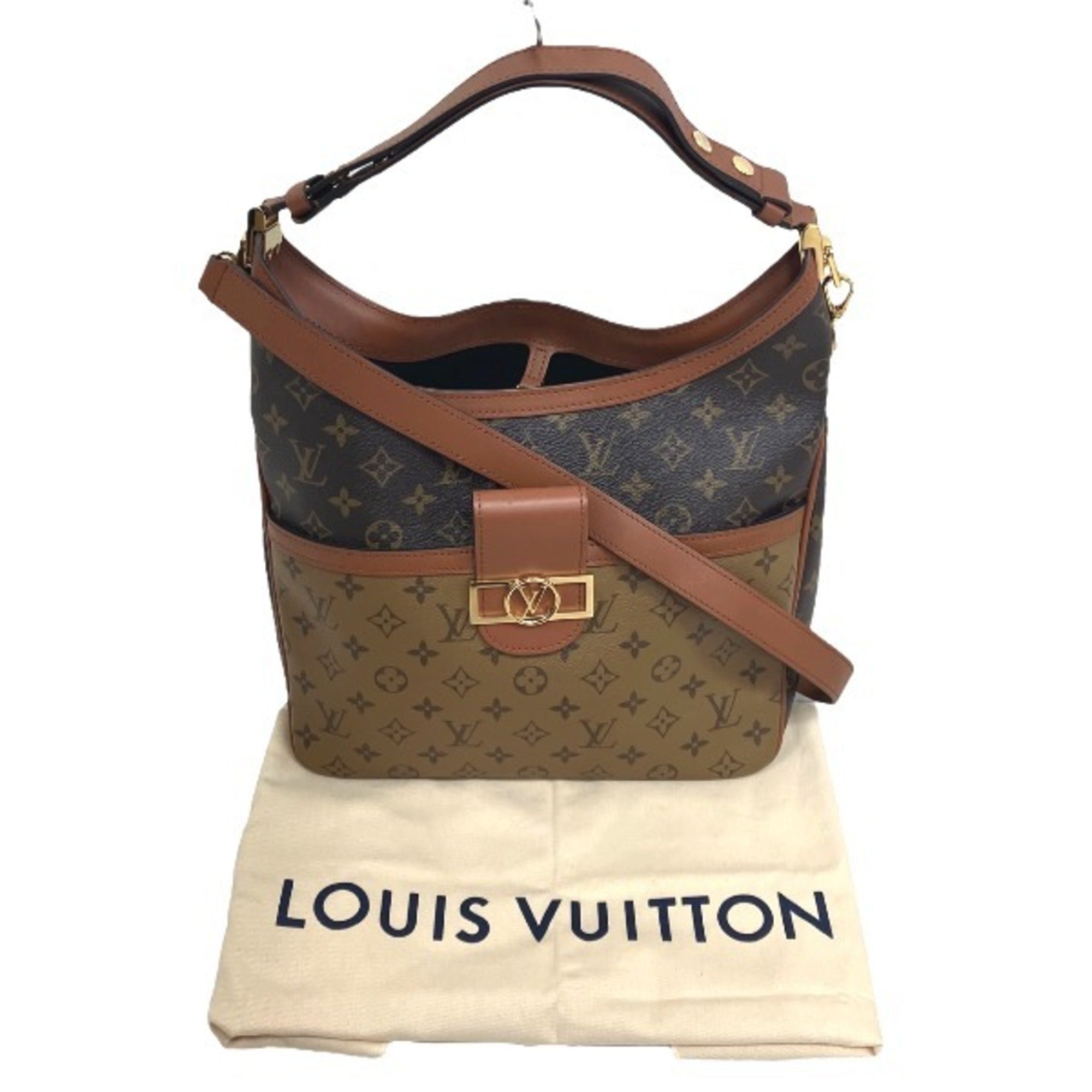 Louis Vuitton Brown Monogram Shoulder Bag