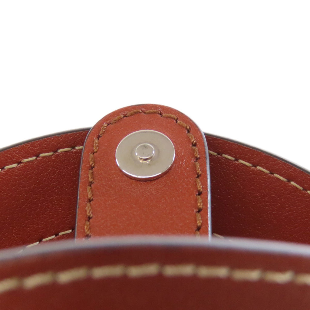Chloé Brown Red Brown Leather Shoulder Bag (Pre-Owned)